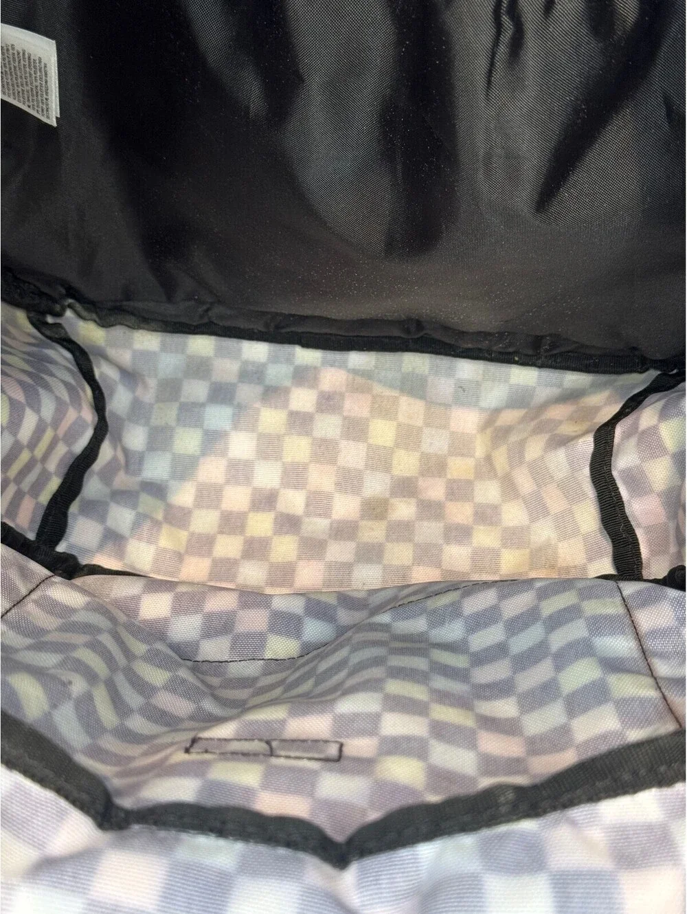 Vans Multicolor Checkerboard Backpack - Picture 8 of 8